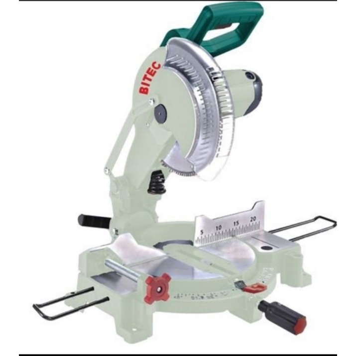 bitec MSM1410 miter saw mesin potong alumunium besi kayu MSM 1410