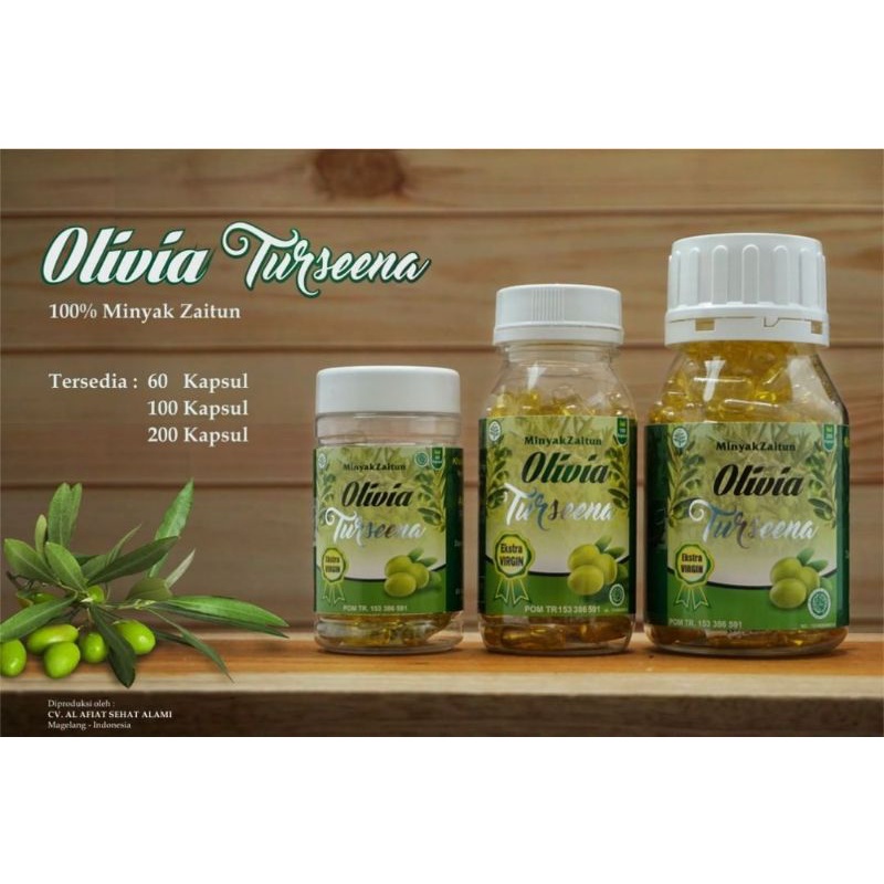 MINYAK ZAITUN TURSINA KAPSUL / ZAITUN OIL ASLI AL AFIAT