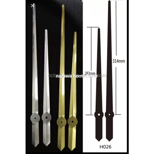 JARUM JAM DINDING JUMBO| PANJANG| JARUM JAM DIY