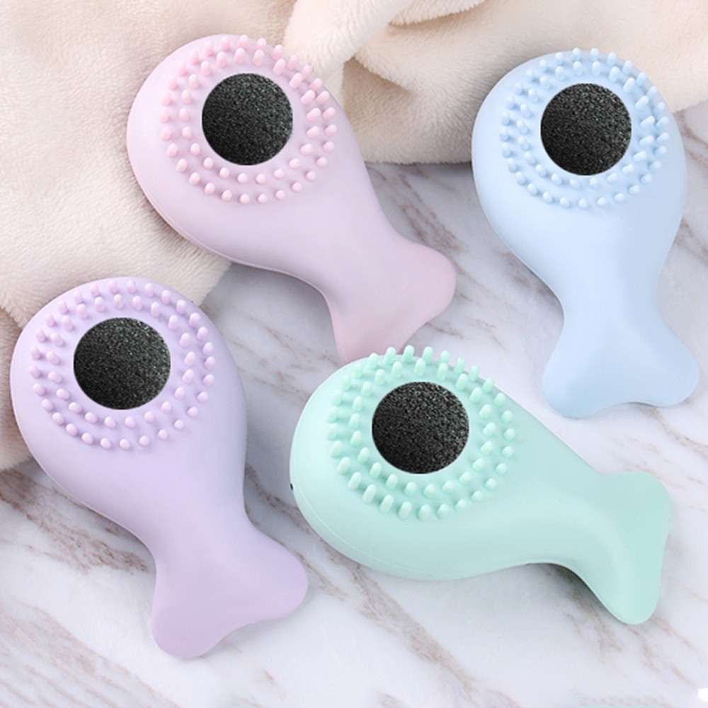 OCTOPUS /DOLPHIN Sikat Wajah Pembersih Make Up Gurita/ GURITA CLEAN BRUSH /PEMBERSIH WAJAH SILICONE