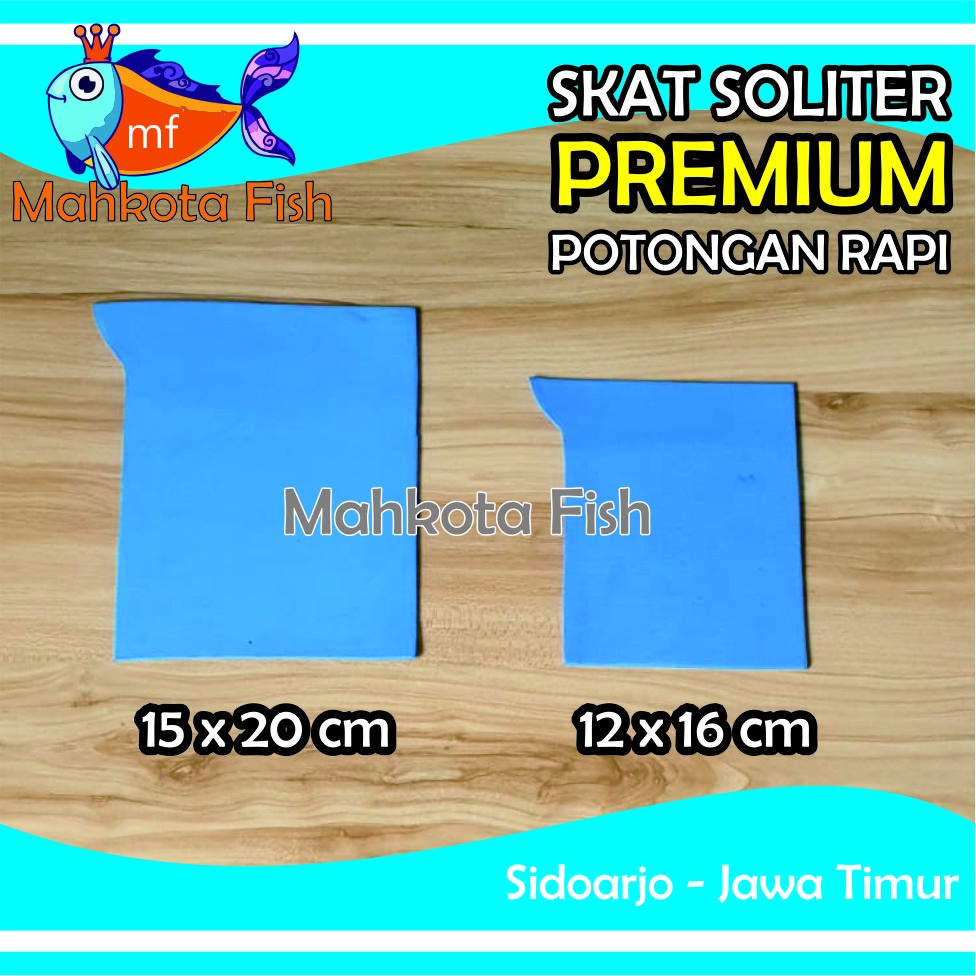 Sekat Soliter PREMIUM | Sekat Cupang | Skat Soliter Spon (Potongan Lebih RAPI dan Banyak Varian WARNA)