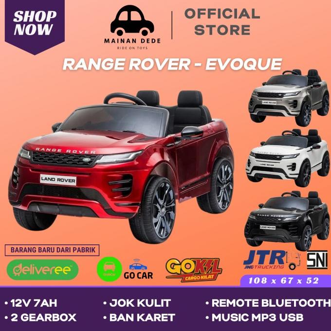 Mainan Mobil Aki Anak RANGE ROVER EVOQUE licensed