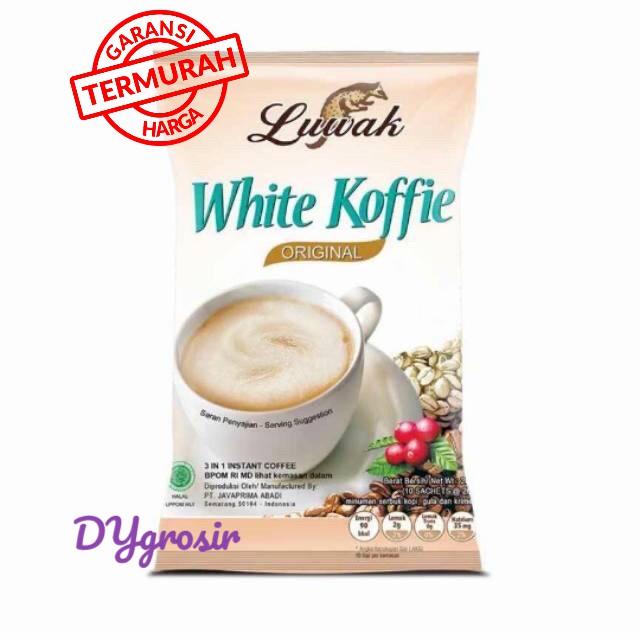 

LUWAK WHITE KOFFIE ORIGINAL 20gr