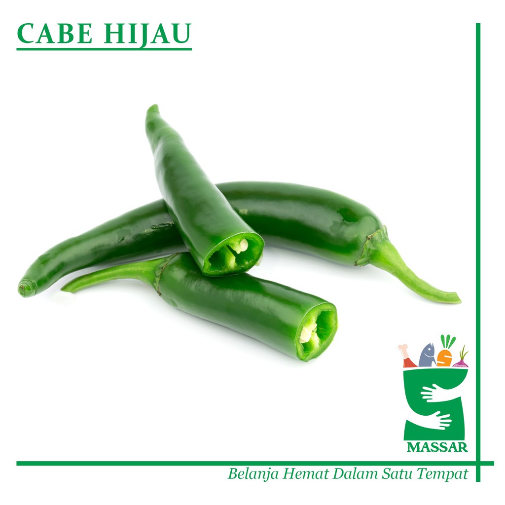 

CABE HIJAU BESAR 250gr