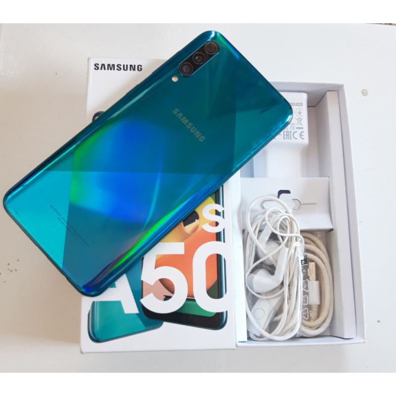 SAMSUNG A50S RAM 6/128GB LIKE NEW SECOND MURAH