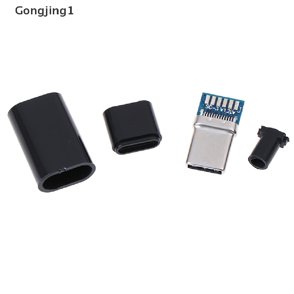 Gongjing1 Kabel Data / Charger USB 3.1 Tipe-C Male DIY