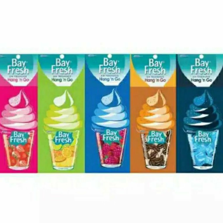 Bay Fresh Bayfresh Air Refreshner Hang n Go Original Pengharum Ruangan Parfum Mobil Gantung