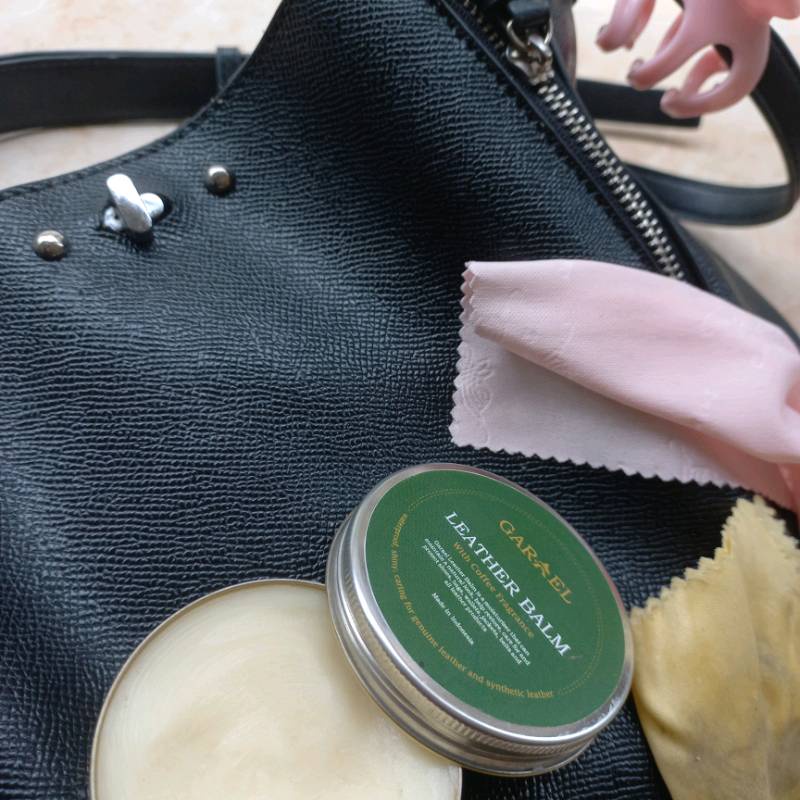 PELEMBAB ANTI JAMUR TAS KULIT DAUN TALAS ANTI AIR, LEATHER BALSAM, CREAM TAS KULIT ANTI AIR GARAEL LEATHER BALM TANPA PEWARNA