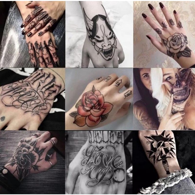Tatto temporer Tulisan aesthetic1| tato temporary kecil tulisan anti air / Tatto sementara /FakeTato
