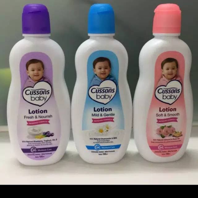 Jual Cussons Baby Lotion Losion Bayi 100ml Shopee Indonesia
