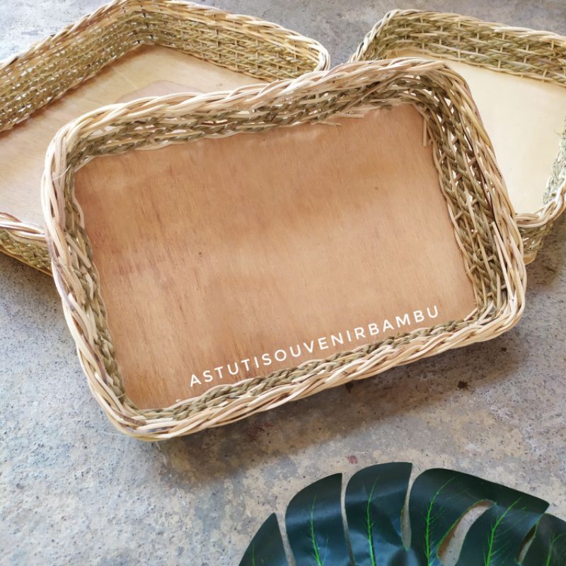 SET PARSEL ROTAN NATURAL / tempat seserahan / hantaran parsel rotan / parsel seserahan hantaran