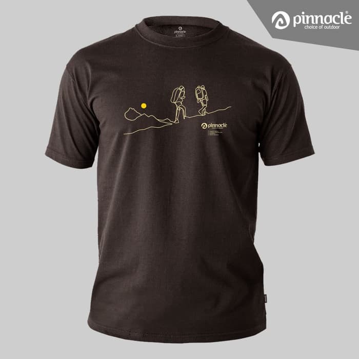 Pinnacle T-shirt Outline Trekking - Kode P01B