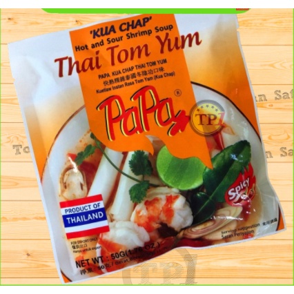 

Papa Kua Chap/Kuacap/Kwecap/Oriental Style Instant Original/TOM YUM TOMYUM STYLE/Kwetiaw Thailand