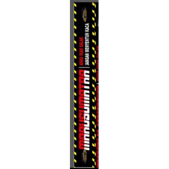 stiker list aquarium/tank channa maru  40cm x 5cm