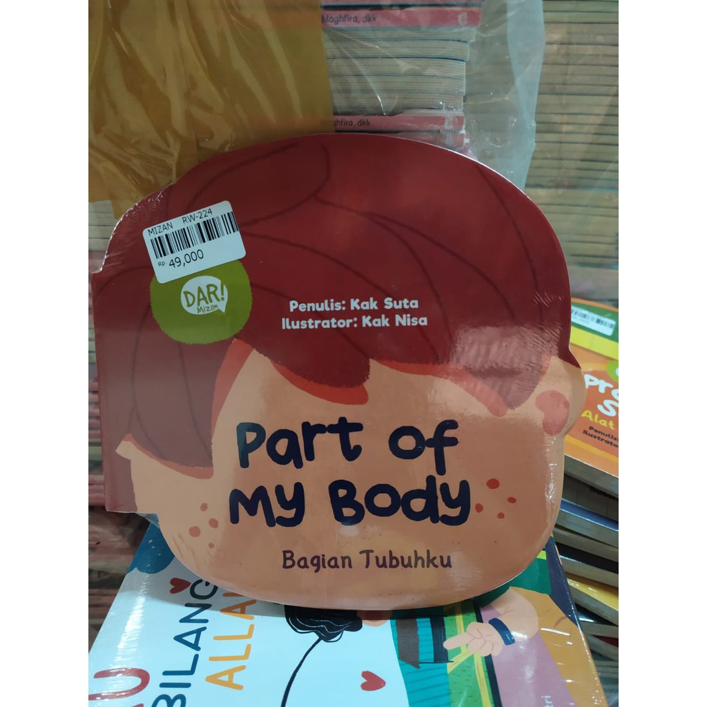 PART OF MY BODY - BAGIAN TUBUHKU (BOARDBOOK)      Kak Suta - DAR