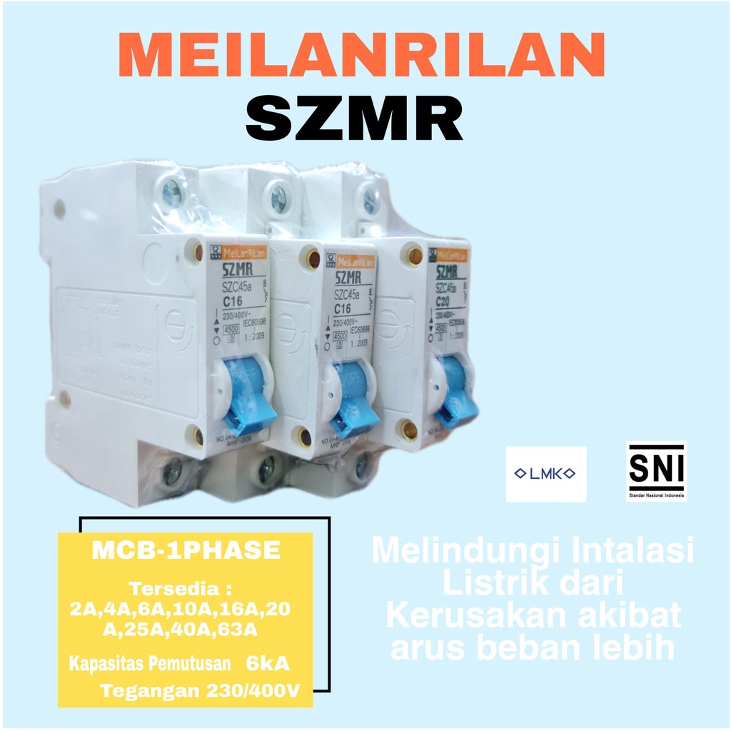 MCB MEILANRILAN SZMR 4A-40A-63A kUAT