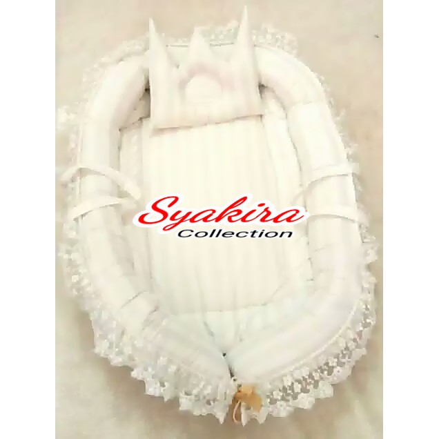 Baby Nest Exclusive Renda Kasur Jinjing Bayi Praktis