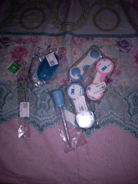 5pcs Sikat Pembersih Sedotan Bahan Stainless Steel