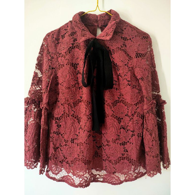 BAJU KONDANGAN / ACARA / KANTOR . blouse brokat the executive