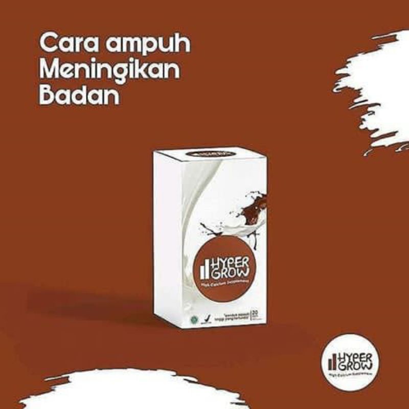 Hypergrow Paket 15 hari susu+ 30 kapsul