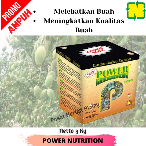 Pupuk Power Nutrition Nasa 3 kg , Pupuk Buah Nasa, PWRB Original Nasa, Melebatkan Buah