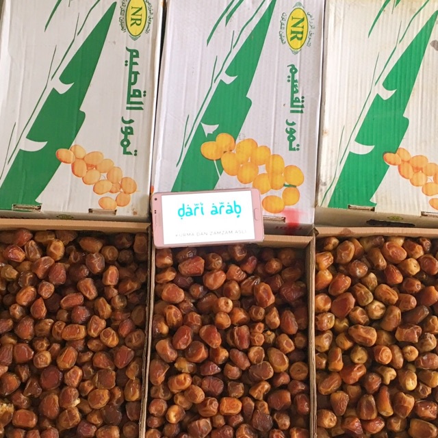 Kurma Sukari 3 Kg Al Qasim - Sukkari 3Kg Murah - Al-Qasim - Kurma Raja - Kurma King Salman