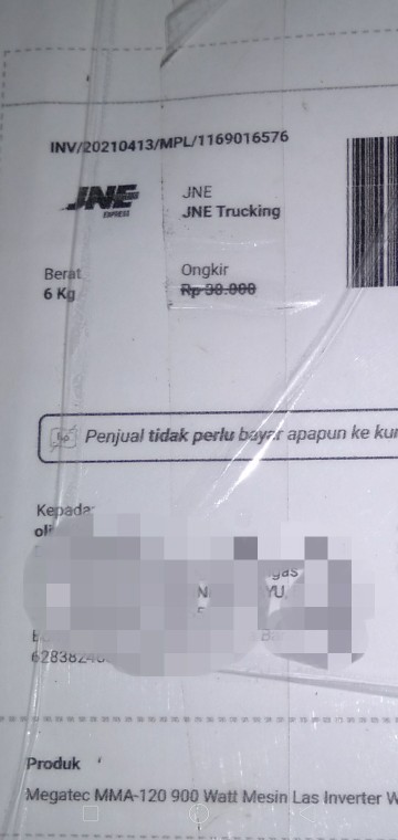 Garansi!!! Mesin Las Listrik 900 Watt 900w Welding Inverter Travo Trafo Megatec