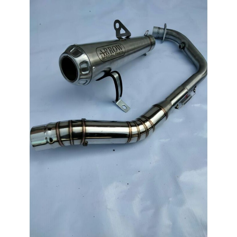 Knalpot Racing Arrow GSX 150r R15 v3 cbr 150r Satria Fu CB150R Vixion Xabre Byson Sonic150r Mx King-3