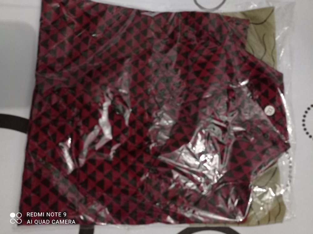 Batik Couple Keluarga Sania Ruffle Ori Ndoro Jowi Dnt Motif Bara Api Merah