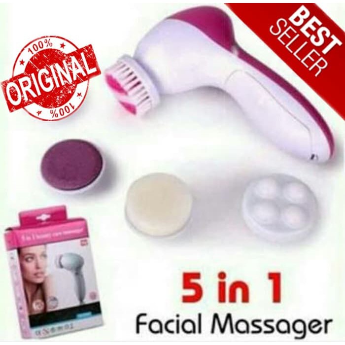 5 in 1 Face Cleanser Skiner / Alat Pembersih Kulit Muka