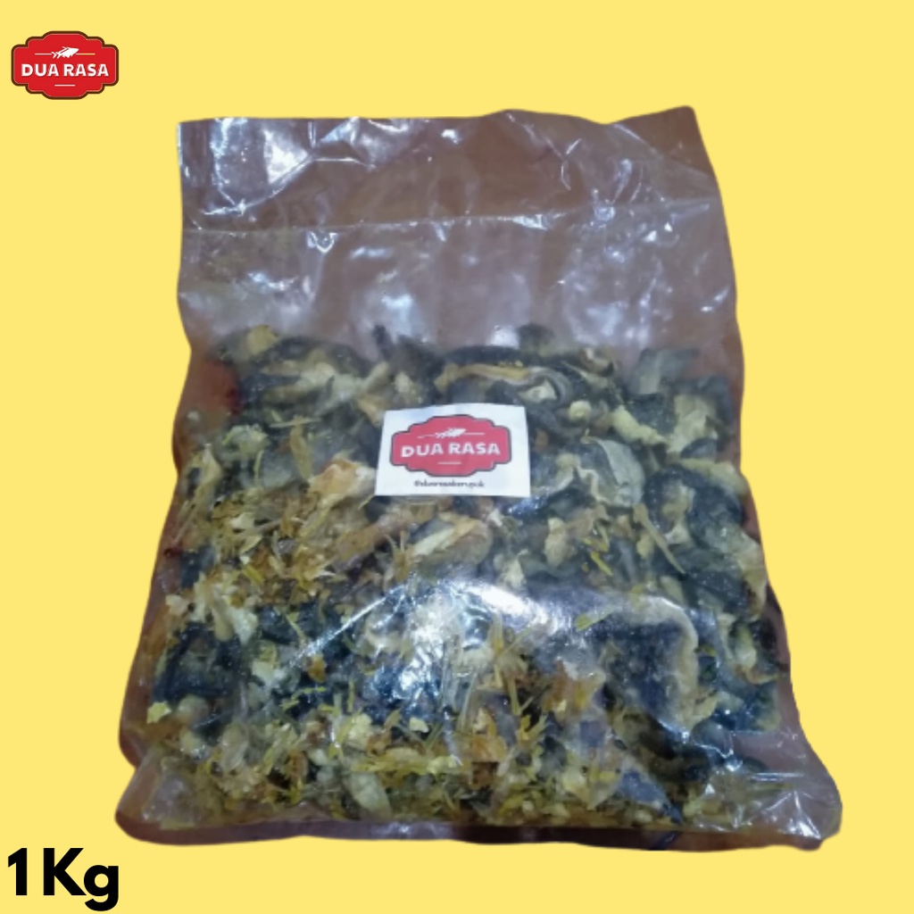 Kerupuk Kulit Ikan Patin Mentah Original 1Kg / Krupuk Ikan Mentah / Rambak Ikan / Krupuk Kulit Ikan 