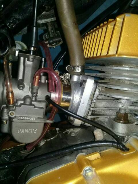 Manipol Manifold Intake Karburator RX King Miring PE 28