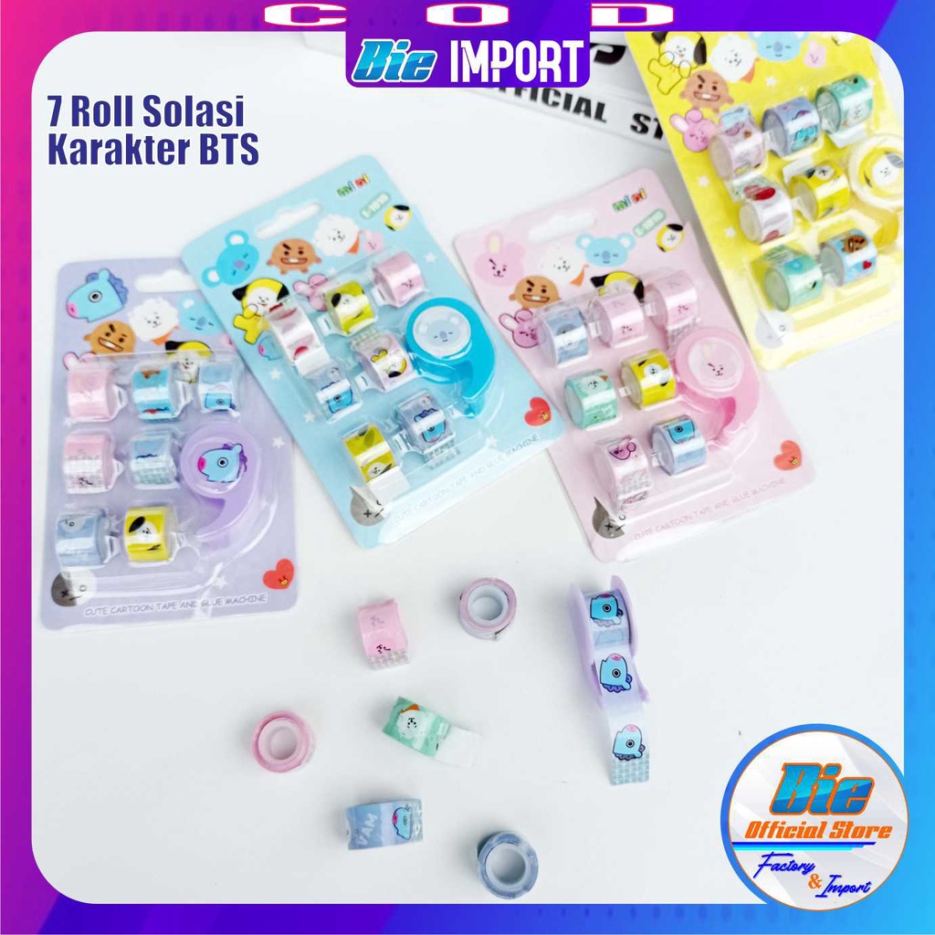 7 Rol Solasi Karakter BTS + Alat Rol Impor Best Seller