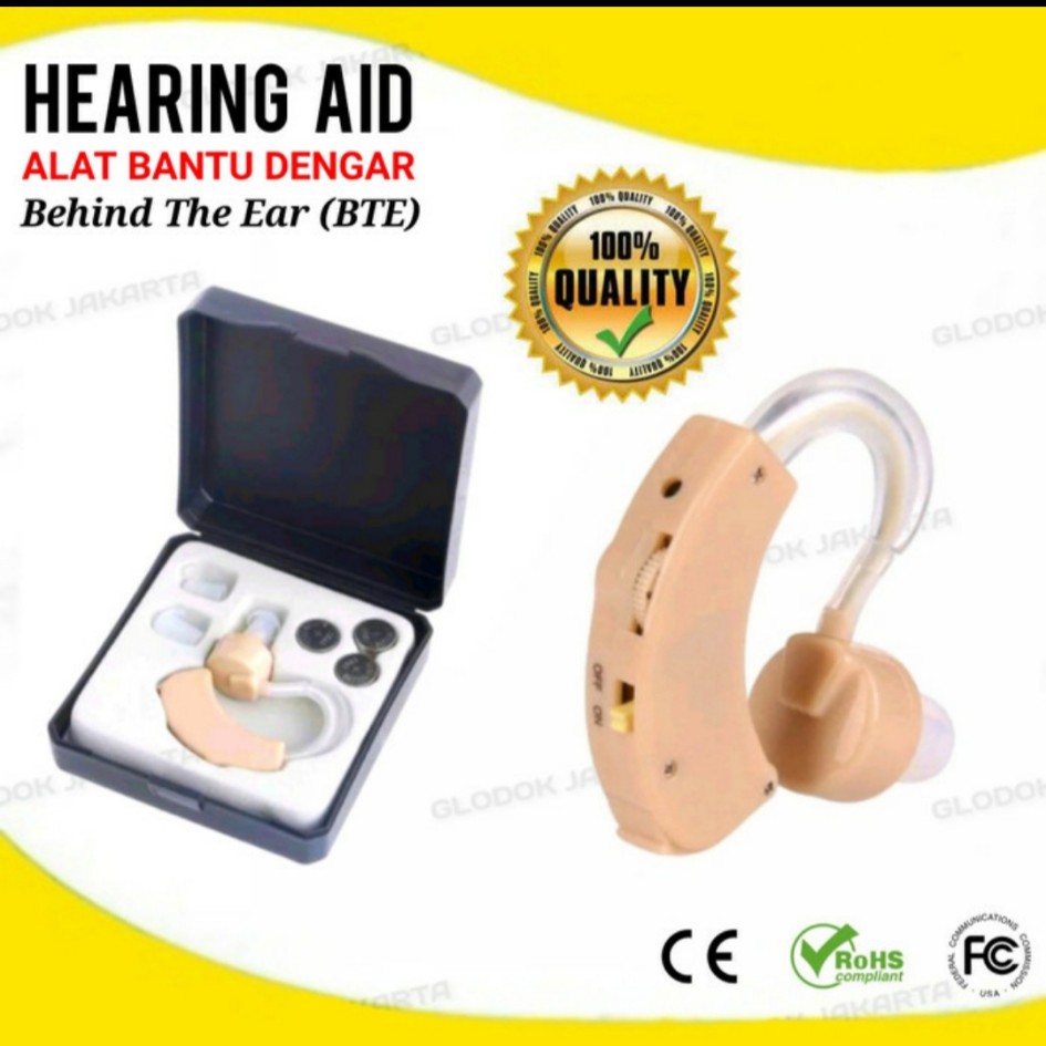 Alat Bantu Dengar Hearing Aid Cyber Sonic Tipe BTE (Behind The Ear)