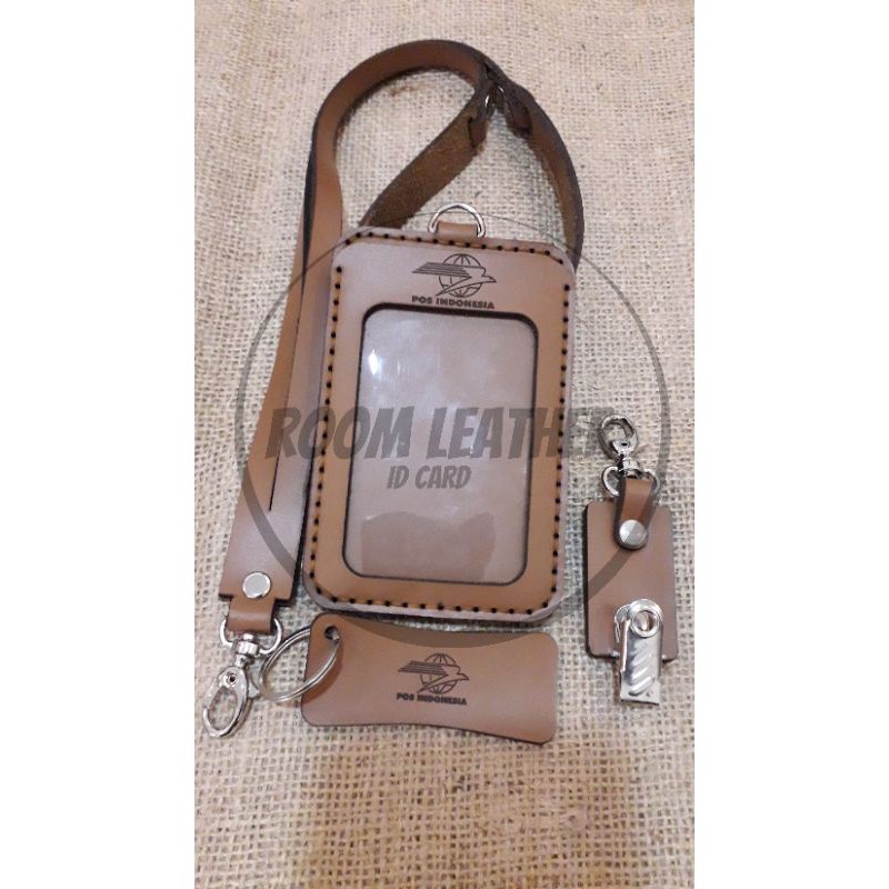 

ID Card holder kulit/ Name tag/ card holder/ gantungan id card
