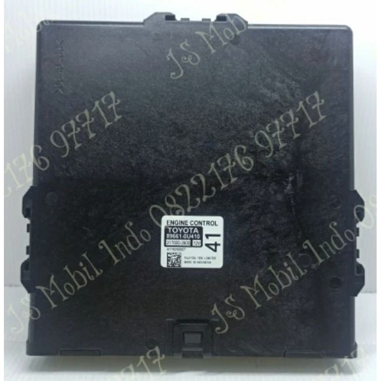 Ecu Komputer Computer Toyota All New Yaris Vios Limo 89661-0U410 Asli