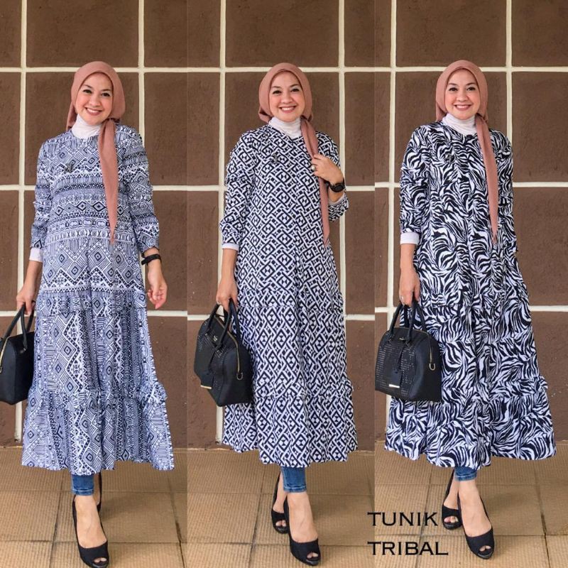 tunik tribal by ambigu - tunik termurah