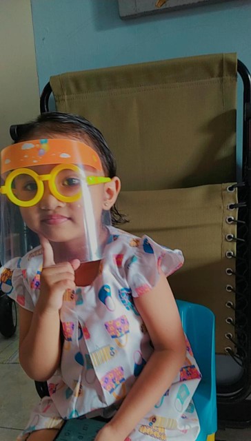 Promo!!face Shield Kacamata Medis Pelindung Wajah Anak Anak Ready