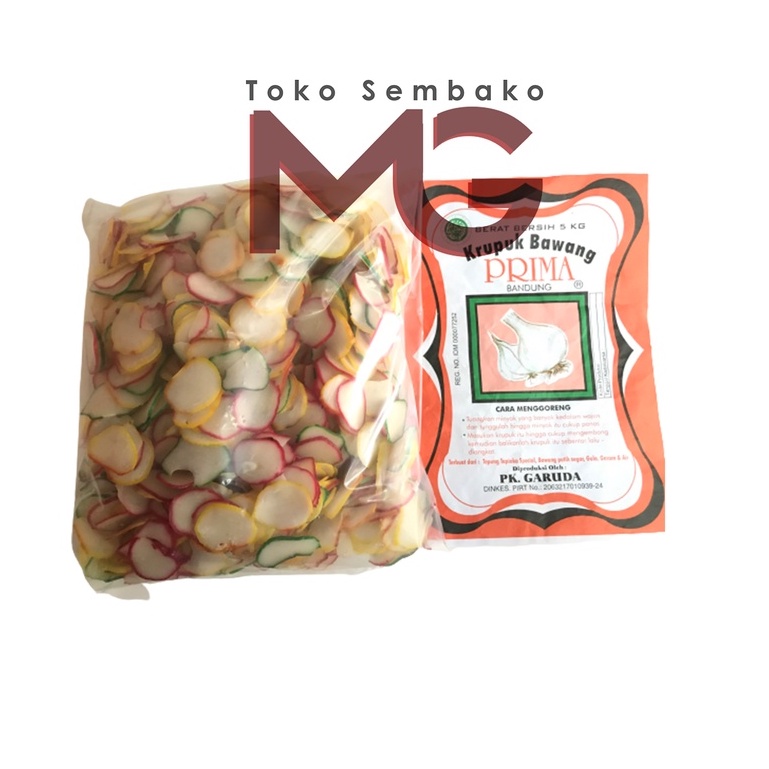 

Kerupuk Bawang Prima 500gr