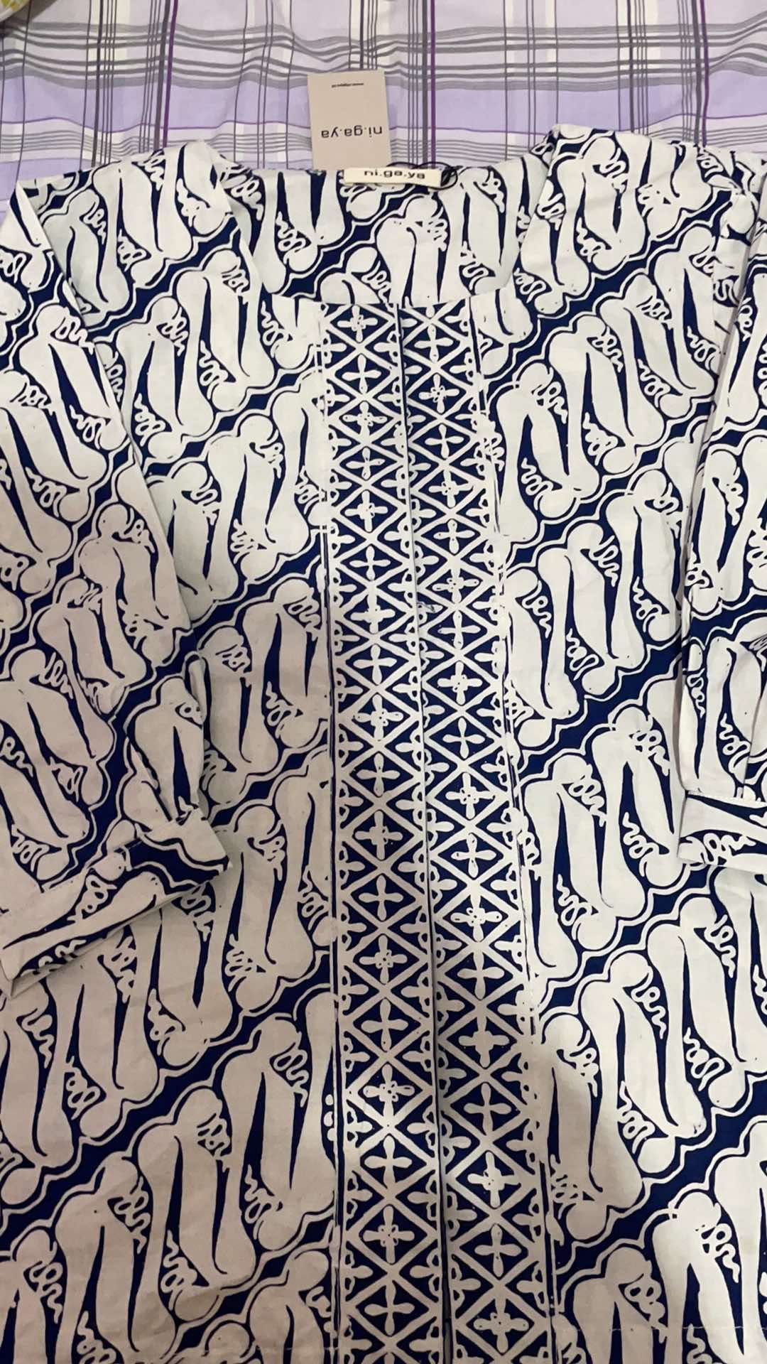 Nigaya Batik | Diana Top | Batik Wanita Atasan | Batik Modern Lengan Panjang | Batik Wanita Premium