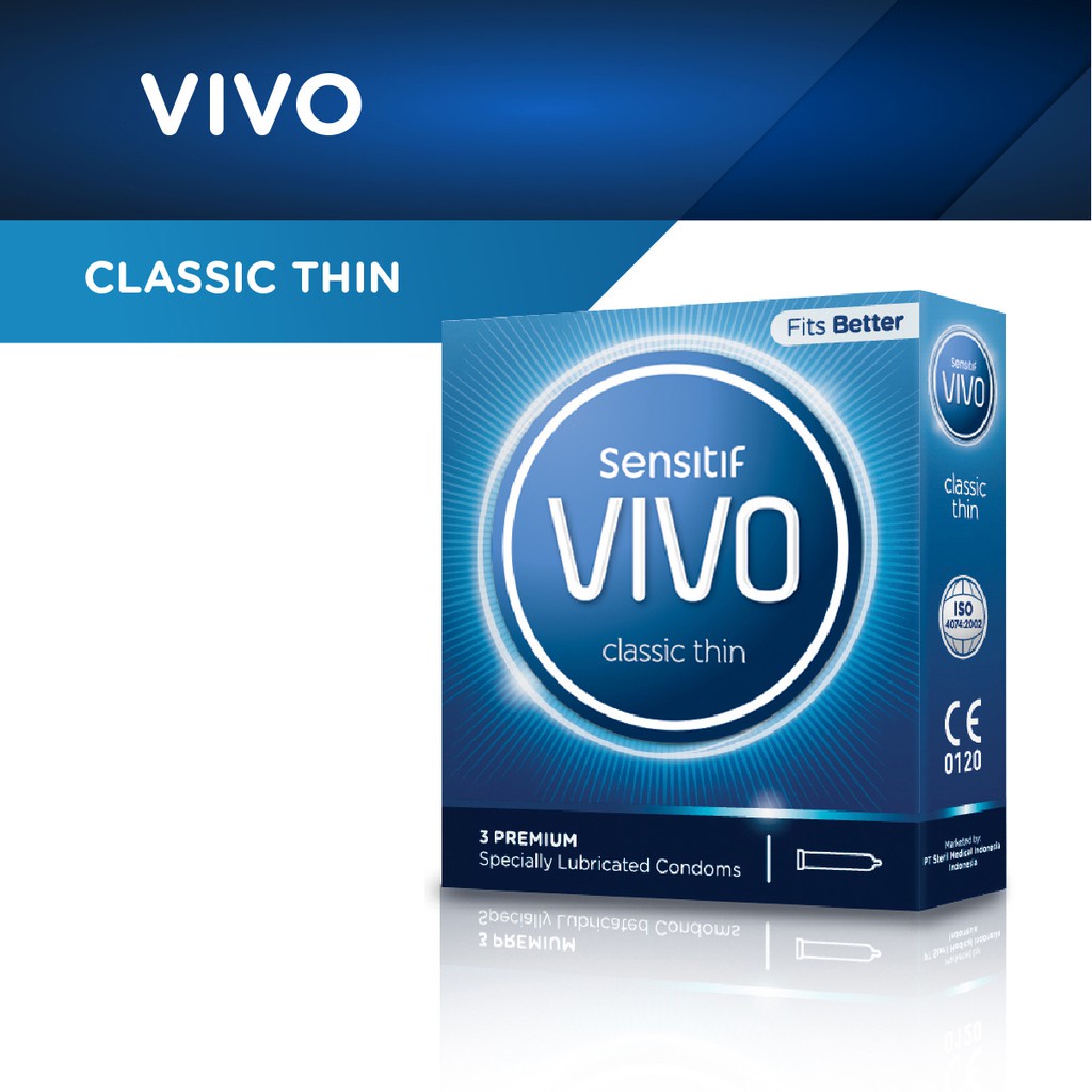 Sensitif Vivo Classic Thin / Alat Kontrasepsi