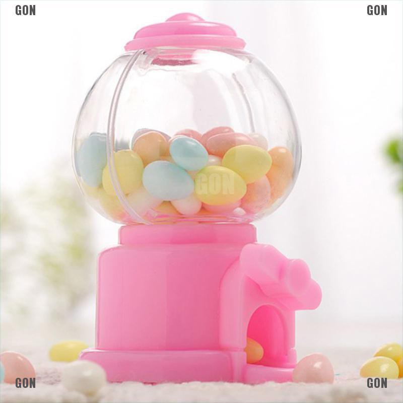 GON Mini sweet kids candy machine bubble gumball dispenser baby gift toys cute