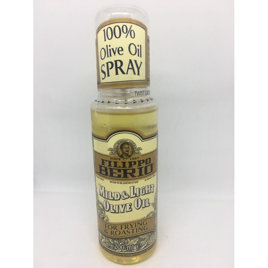 

Promo Filippo Berio mild & light Olive Oil 200 ml Cooking SPRAY Limited