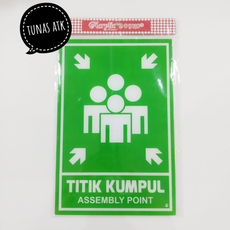 

ACRYLIC BOYKO "TITIK KUMPUL/ASSEMBLY POINT