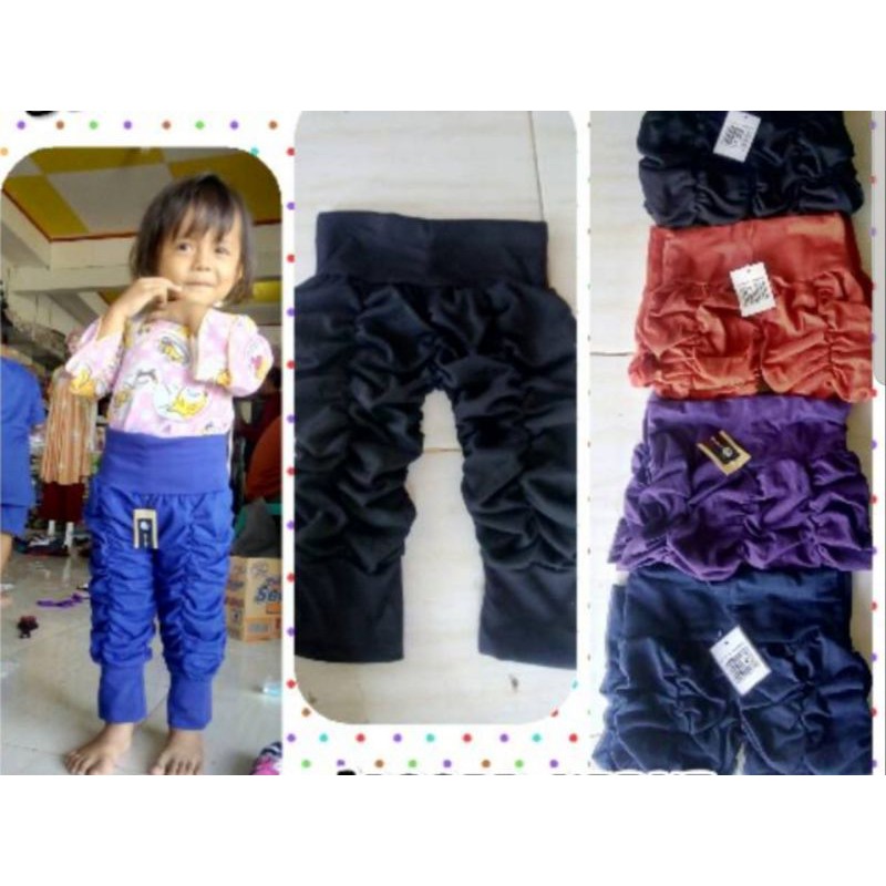 Celana Anak Kerut/Legging Shakira/Estimasi 6Bln-5thn