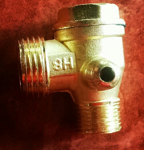 Cp Katup Konektor 3 Port Male Threaded Bahan Kuningan Untuk Kompresor Udara