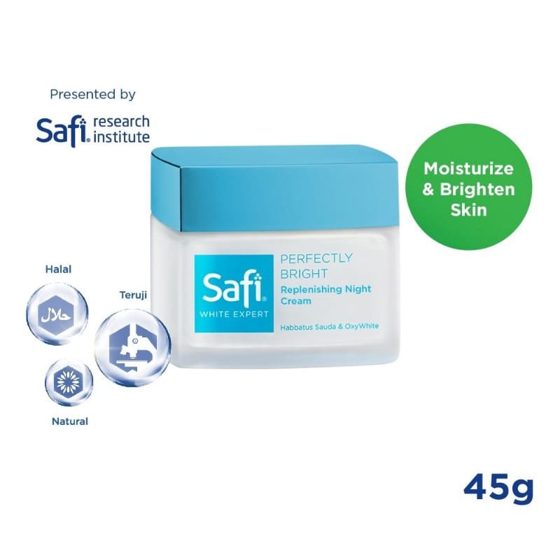 SAFI White Expert Series |  Ultimate Essence | Iluminating Cream | Replenishing Cream BPOM