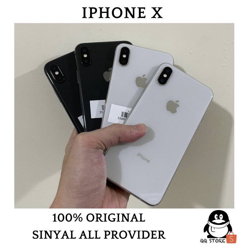 iPhone X 64GB/256GB BEKAS ORI 100% | MULUS NORMAL FULLSET