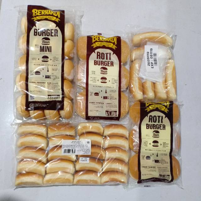 

GOSEND/SHOPEE INSTAN/Bernardi Roti Burger dan Hotdog