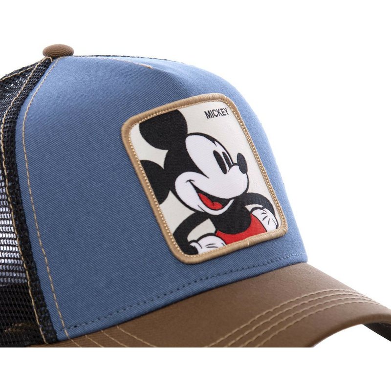 Topi Baseball Snapback Motif Bordir Karakter Kartun Disney Mickey Mouse Untuk Pria Dan Wanita